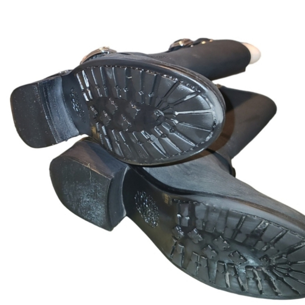 Vince Camuto Womens Moto Boots Black 8.5 - Picture 7 of 8
